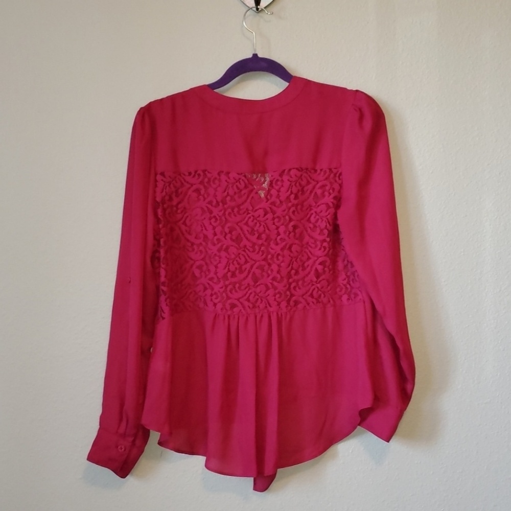 Magenta blouse - Picture 2 of 2
